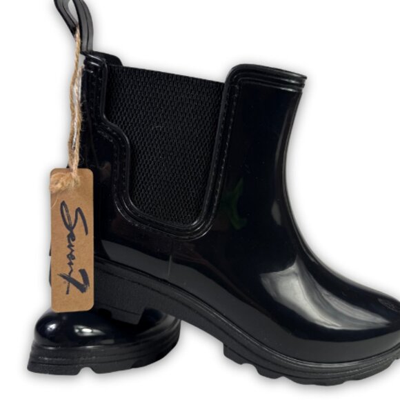 SEVEN7 Halifax Rain Bootie Black NWT Sz 11 - Picture 2 of 8